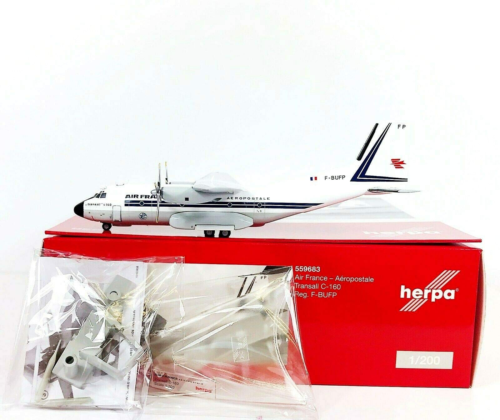 Amazon | Herpa Wings 1/200 完成品 フランス Air France
